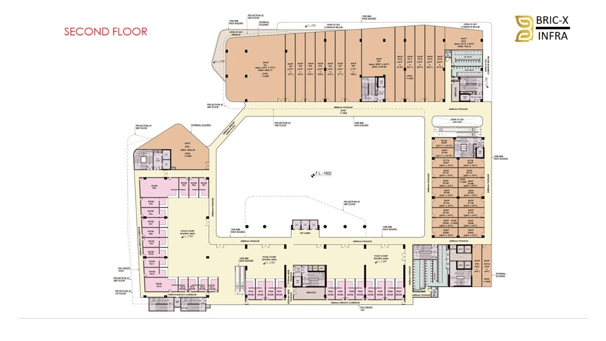 SPJ Vedatam Second Ground Floor Plan